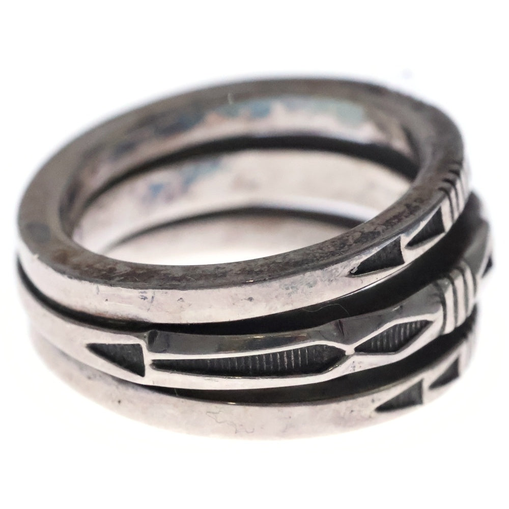 INDIAN JEWELRY(インディアンジュエリー) ナバホ族 Jennifer Curtis ジェニファー・カーティス SVリング シルバー