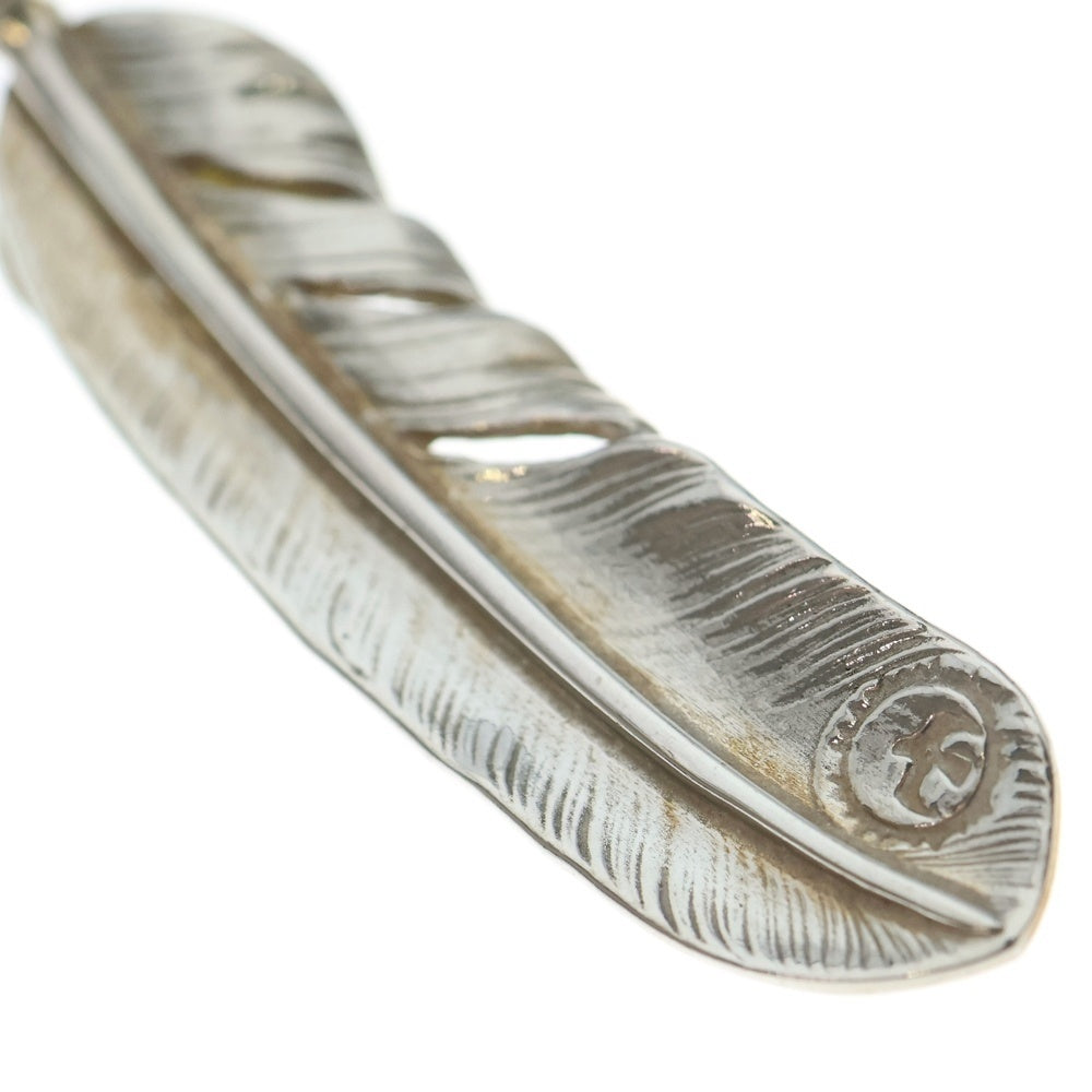 goro's(ゴローズ) 【現行】上金金縄ターコイズ特大フェザー 右向き