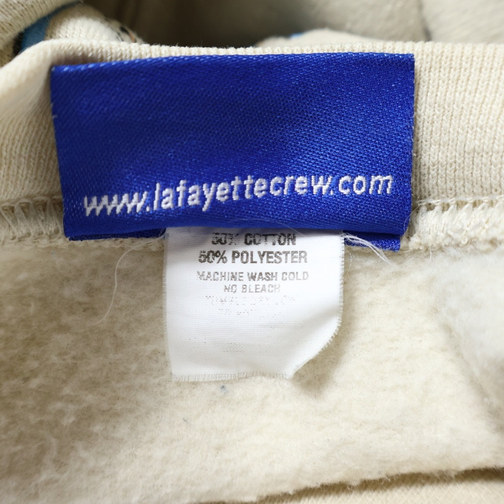 Lafayette(ラファイエット) VACATION CLUB KEY WEST TOUR CREWNECK バケーションクラブキーウエストスウェットトレーナー LA220707 ベージュ