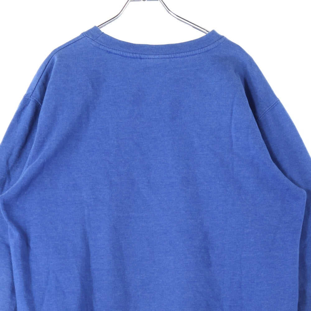 Lafayette(ラファイエット) KEEP FRESH CREWNECK ロゴスウェットトレーナー ブルー