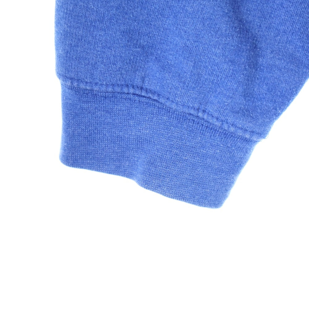 Lafayette(ラファイエット) KEEP FRESH CREWNECK ロゴスウェットトレーナー ブルー