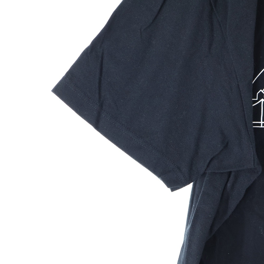 NO BRAND(ノーブランド) DOUBLE HARD ダブルハード TOKYO S/S TEE 東京プリント半袖Tシャツ ブラック