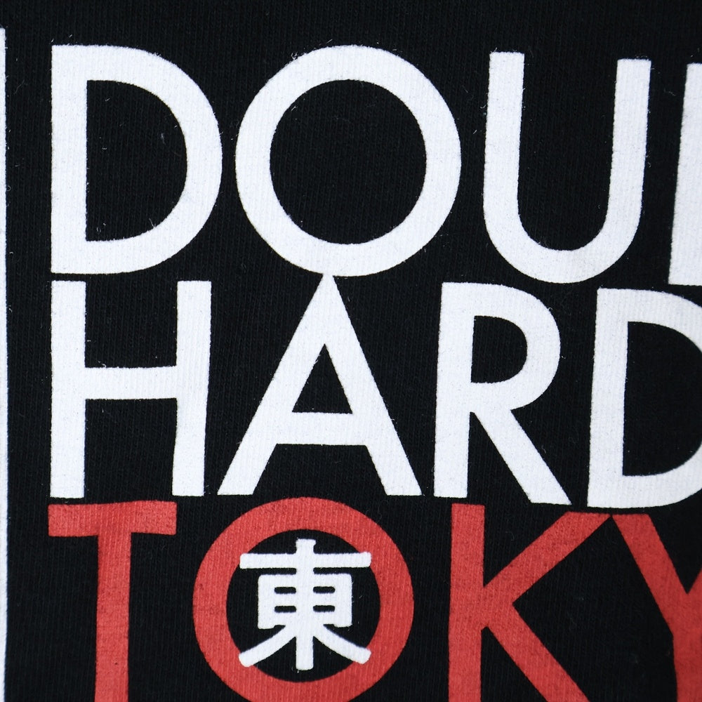NO BRAND(ノーブランド) DOUBLE HARD ダブルハード TOKYO S/S TEE 東京プリント半袖Tシャツ ブラック