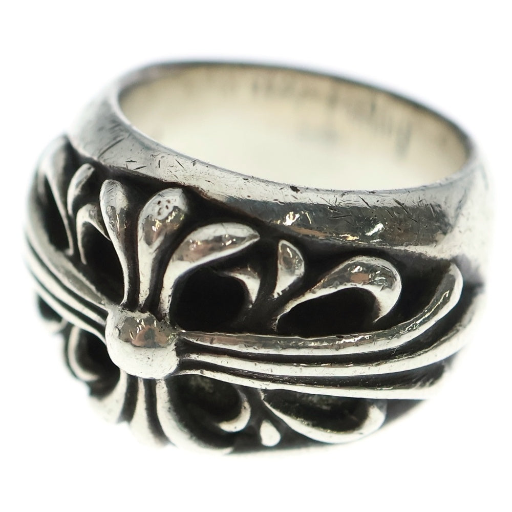 CHROME HEARTS(クロムハーツ) FLRL CRS フローラルクロス リング シルバー BCA346