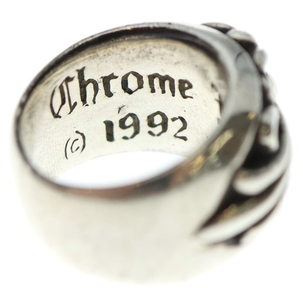 CHROME HEARTS(クロムハーツ) FLRL CRS フローラルクロス リング シルバー BCA346