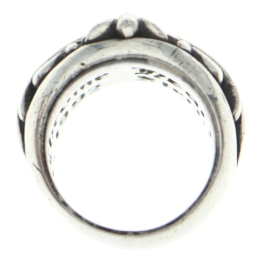 CHROME HEARTS(クロムハーツ) FLRL CRS フローラルクロス リング シルバー BCA346