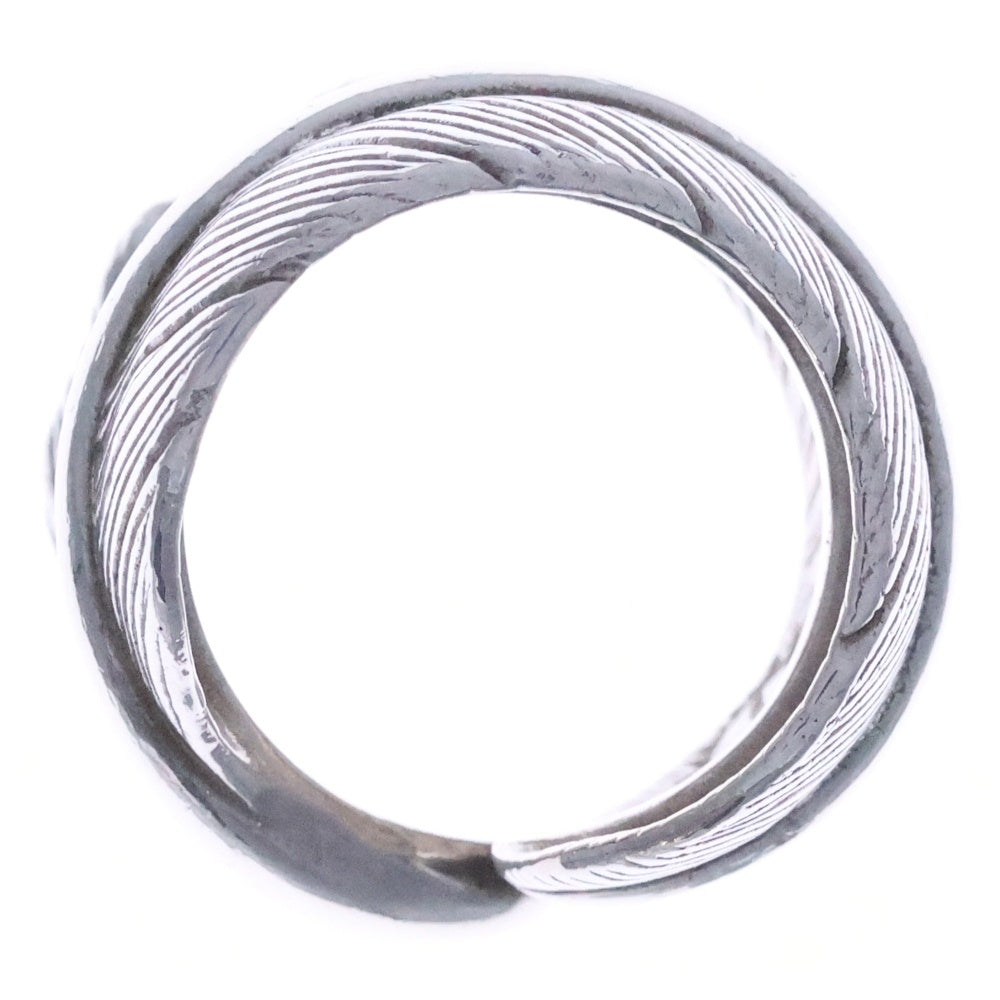 TADY & KING(タディアンドキング) フェザーリングK18ロングホーン シルバーゴールド