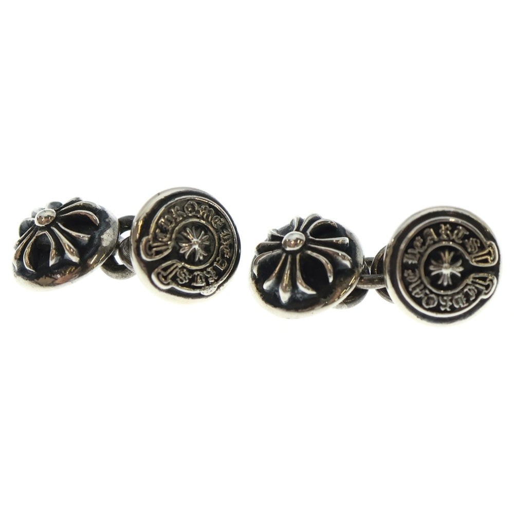 CHROME HEARTS(クロムハーツ) CUFF LINKS CROSS BALL カフスリンクス クロスボール シルバー