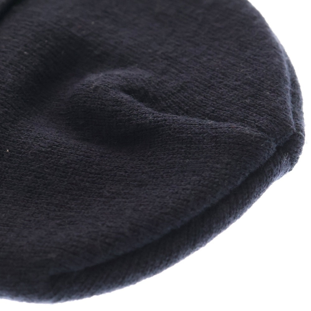 CHROME HEARTS(クロムハーツ) WOOL WATCH CAP ワッチキャップ CHロゴ刺繍ビーニー ニットキャップ 帽子 ブラック