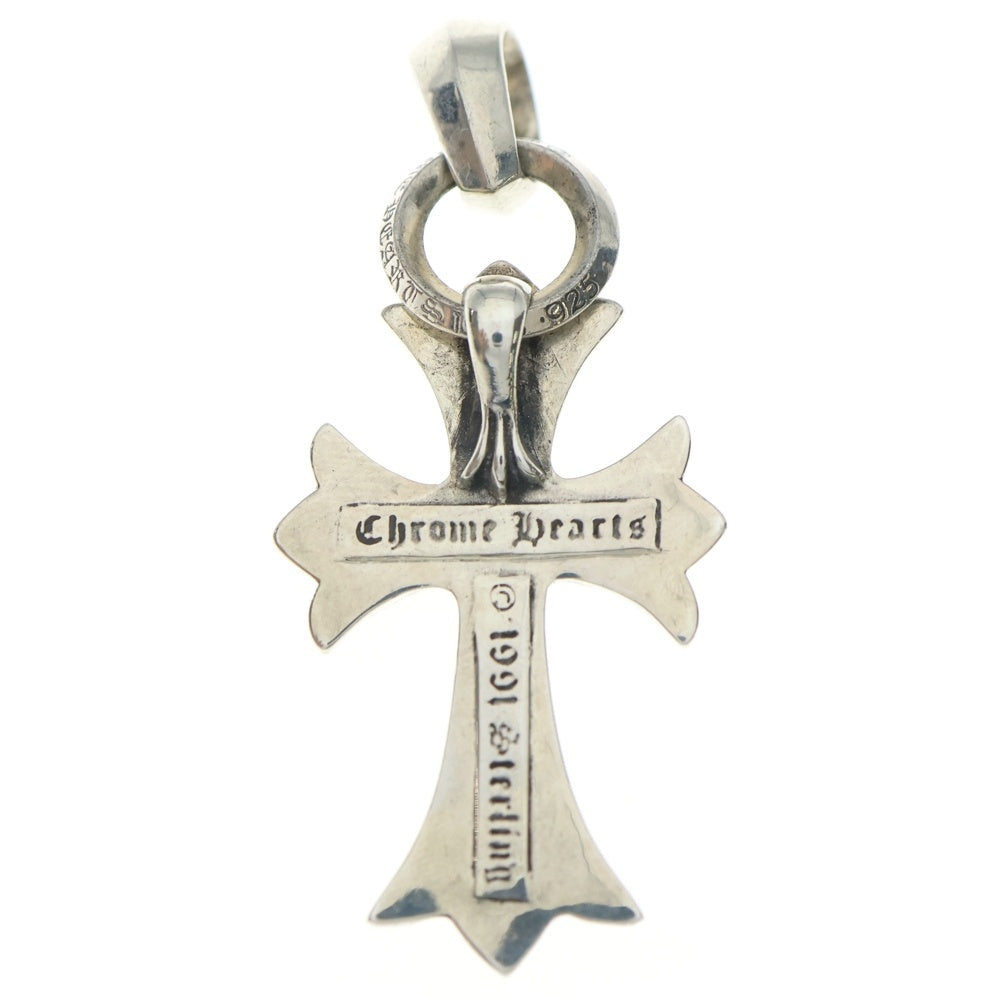 CHROME HEARTS(クロムハーツ) CH CRS SML W/BALE Wベイル スモールCHクロス ペンダントトップ シルバー BCA218