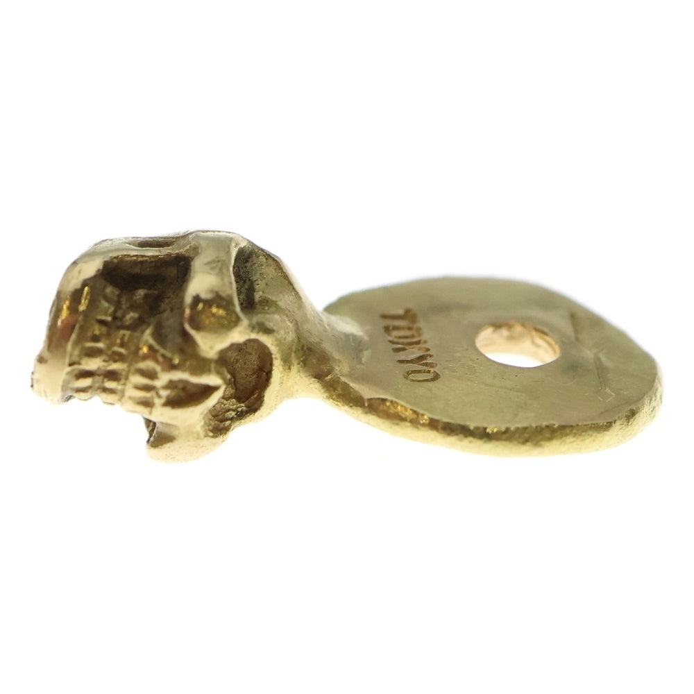 STOP LIGHT(ストップライト) K18全金ミニスカル ネックレストップ ゴールド