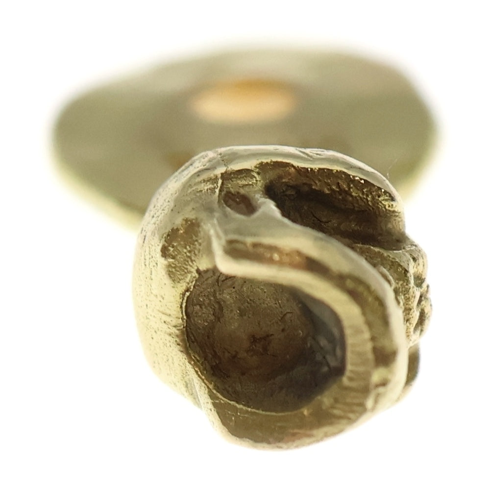 STOP LIGHT(ストップライト) K18全金ミニスカル ネックレストップ ゴールド