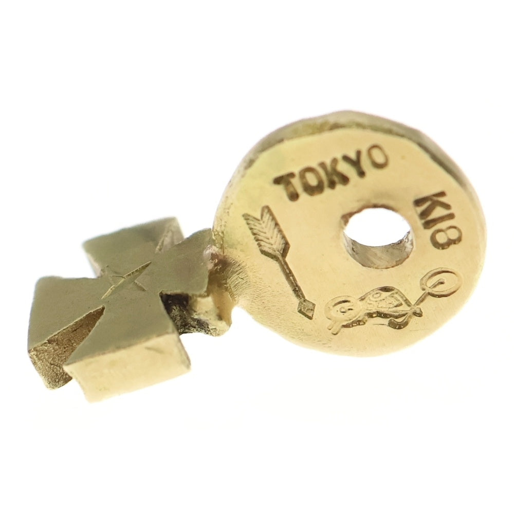 STOP LIGHT(ストップライト) K18全金ミニアイアンクロス ネックレストップ ゴールド