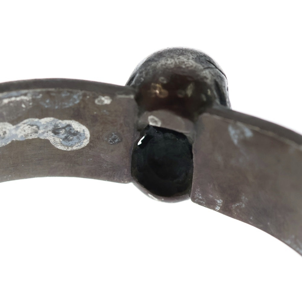 STOP LIGHT(ストップライト) SKULL BANGLE ターコイズ スカルバングル シルバー