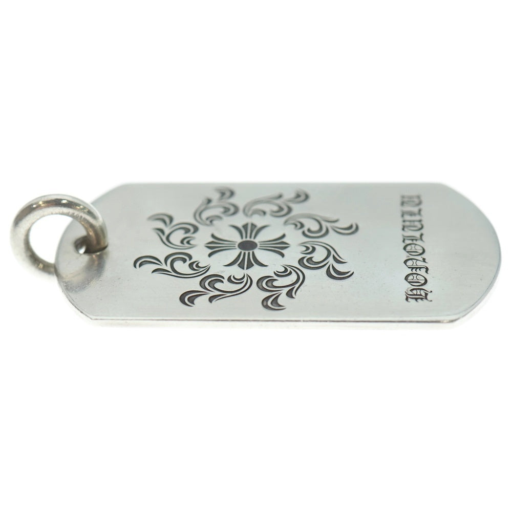 CHROME HEARTS(クロムハーツ) D TAG LRG LTD ホノルル限定 CHシャイン ラージドッグタグ ネックレストップ シルバー