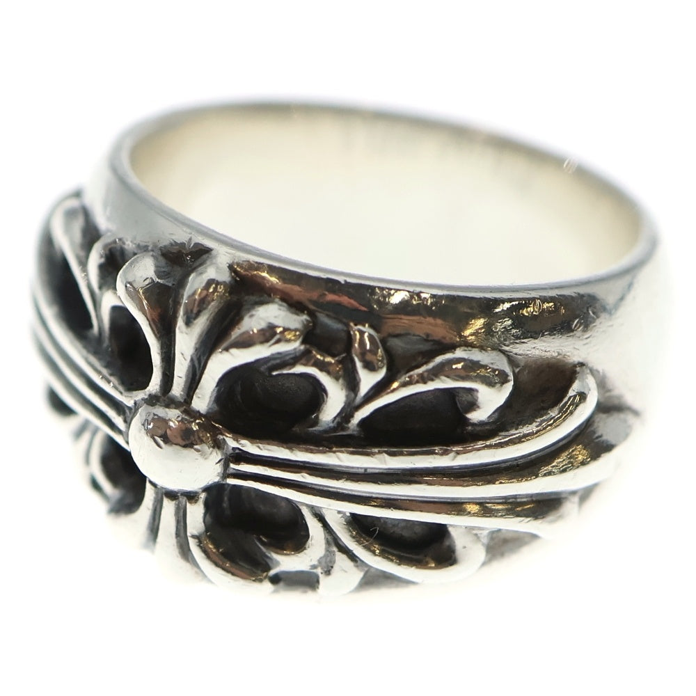 CHROME HEARTS(クロムハーツ) FLRL CRS フローラルクロス リング シルバー BCA346