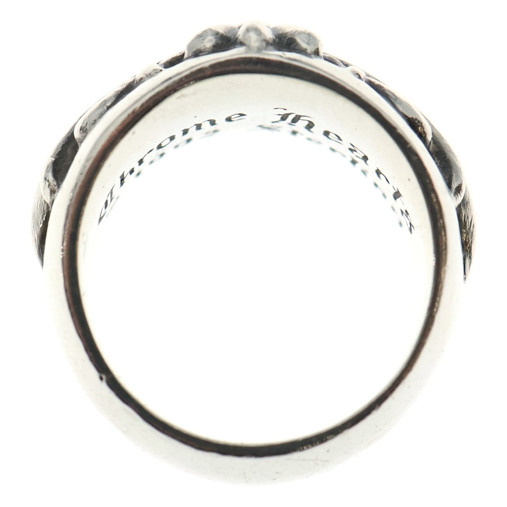 CHROME HEARTS(クロムハーツ) FLRL CRS フローラルクロス リング シルバー BCA346
