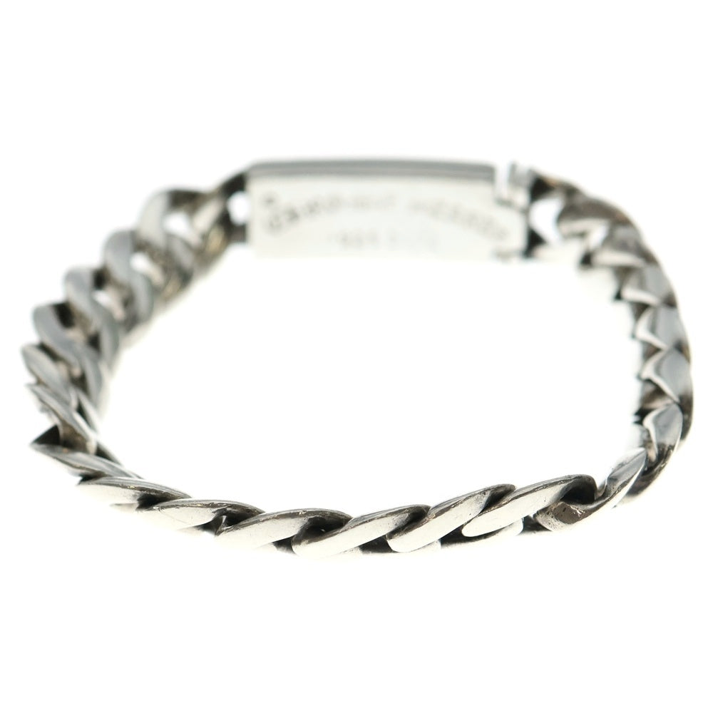 CHROME HEARTS(クロムハーツ) ID BABY FLRL DIA ベイビーID フローラルクロス アフターダイヤ ブレスレット シルバー