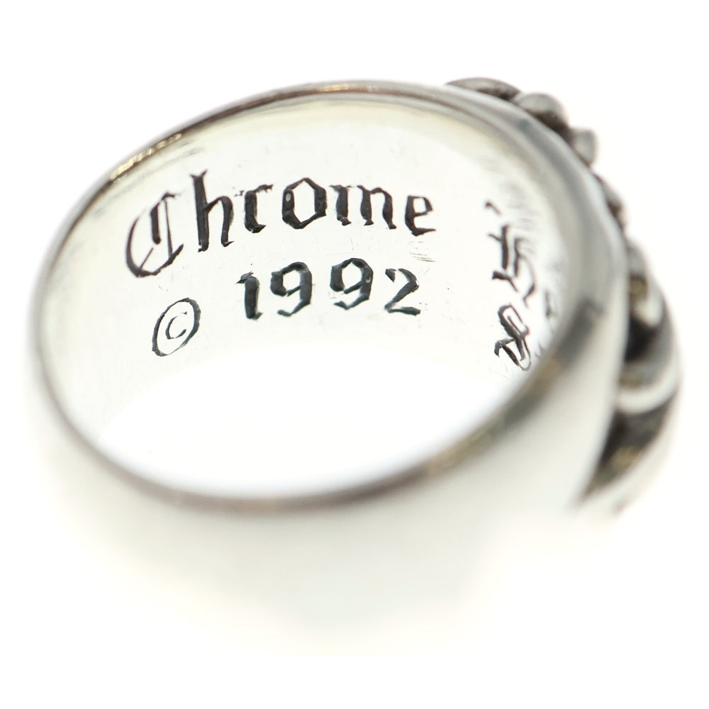 CHROME HEARTS(クロムハーツ) FLRL CRS フローラルクロス リング シルバー BCA346