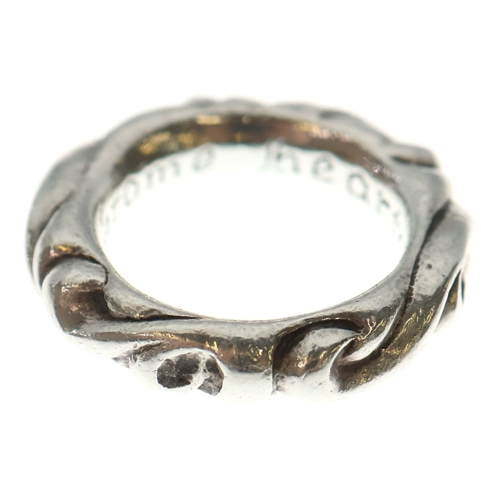 CHROME HEARTS(クロムハーツ) SCRL BAND スクロールバンド リング シルバー BCA351