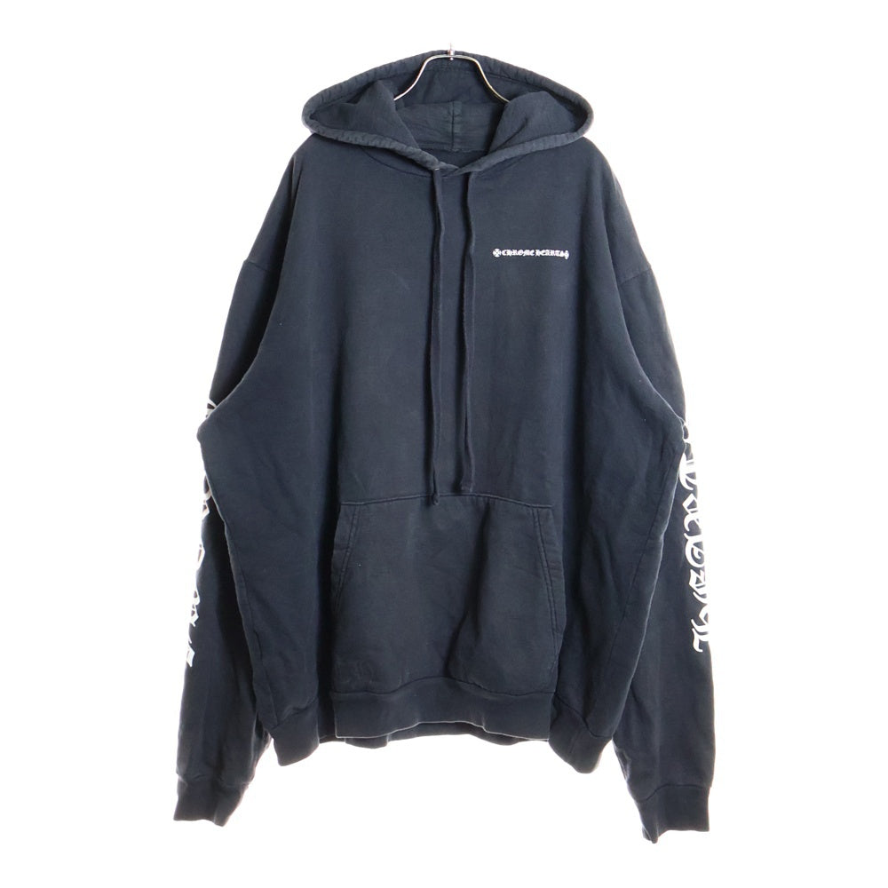 CHROME HEARTS(クロムハーツ) Back Cemetery Cross Print Hoodie クロムハーツ バックセメタリークロスプリントフーディプルオーバー パーカー