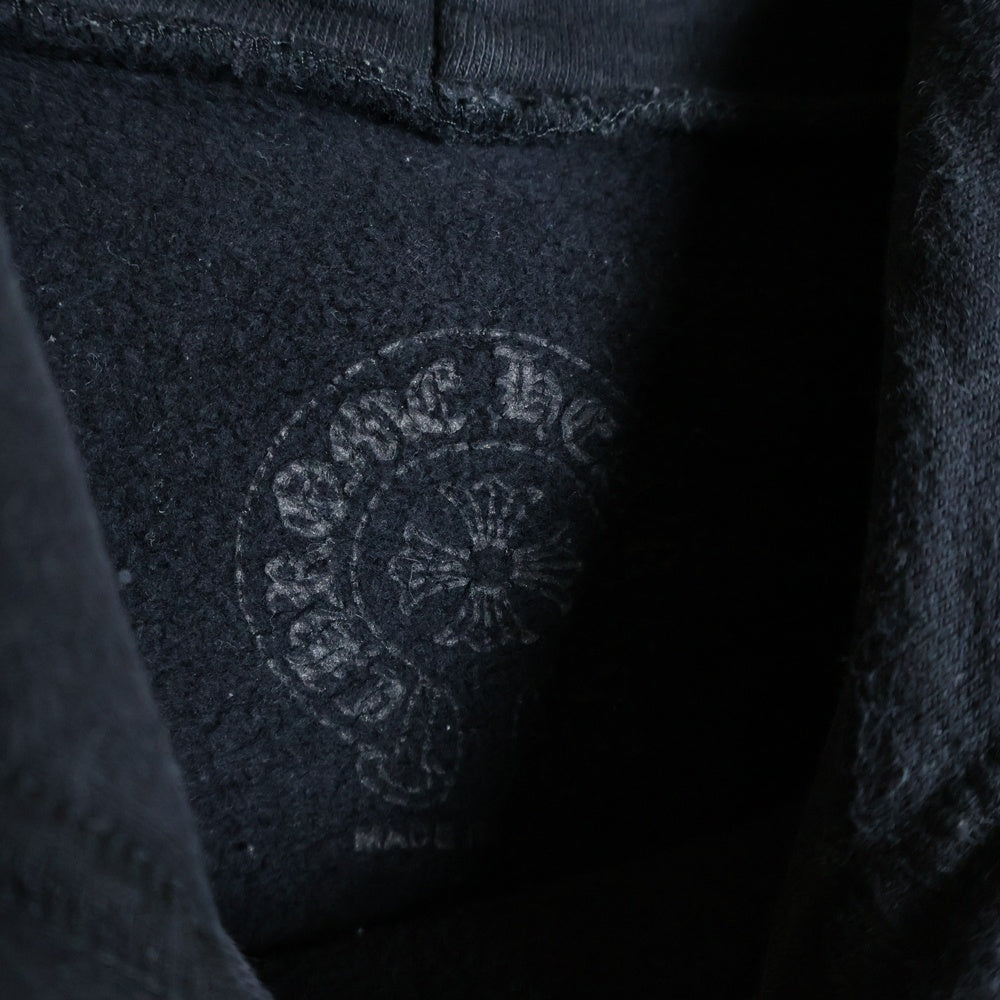 CHROME HEARTS(クロムハーツ) Back Cemetery Cross Print Hoodie クロムハーツ バックセメタリークロスプリントフーディプルオーバー パーカー
