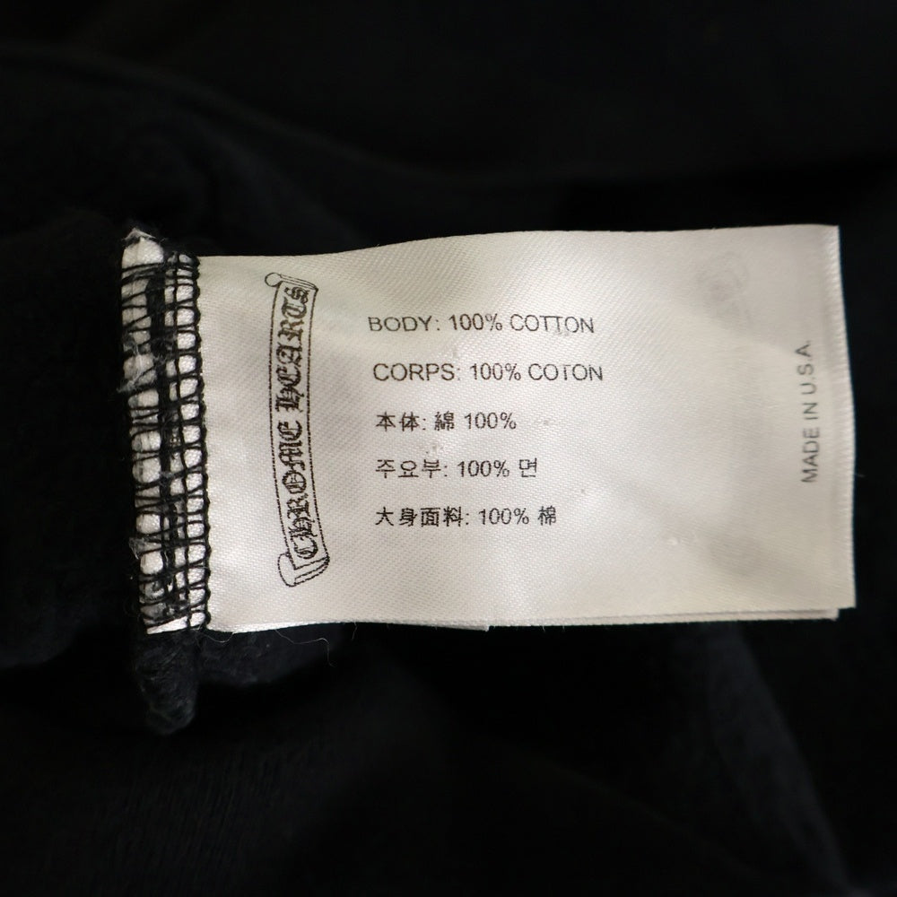 CHROME HEARTS(クロムハーツ) Back Cemetery Cross Print Hoodie クロムハーツ バックセメタリークロスプリントフーディプルオーバー パーカー