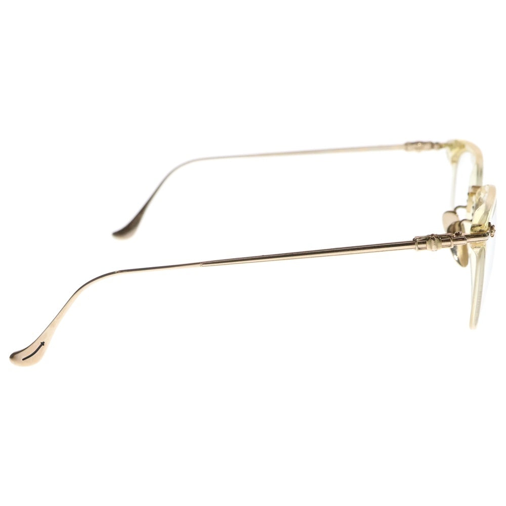 CHROME HEARTS(クロムハーツ) SHAGAS サイドクロステンプルウェリントン眼鏡 メンズ 21-145