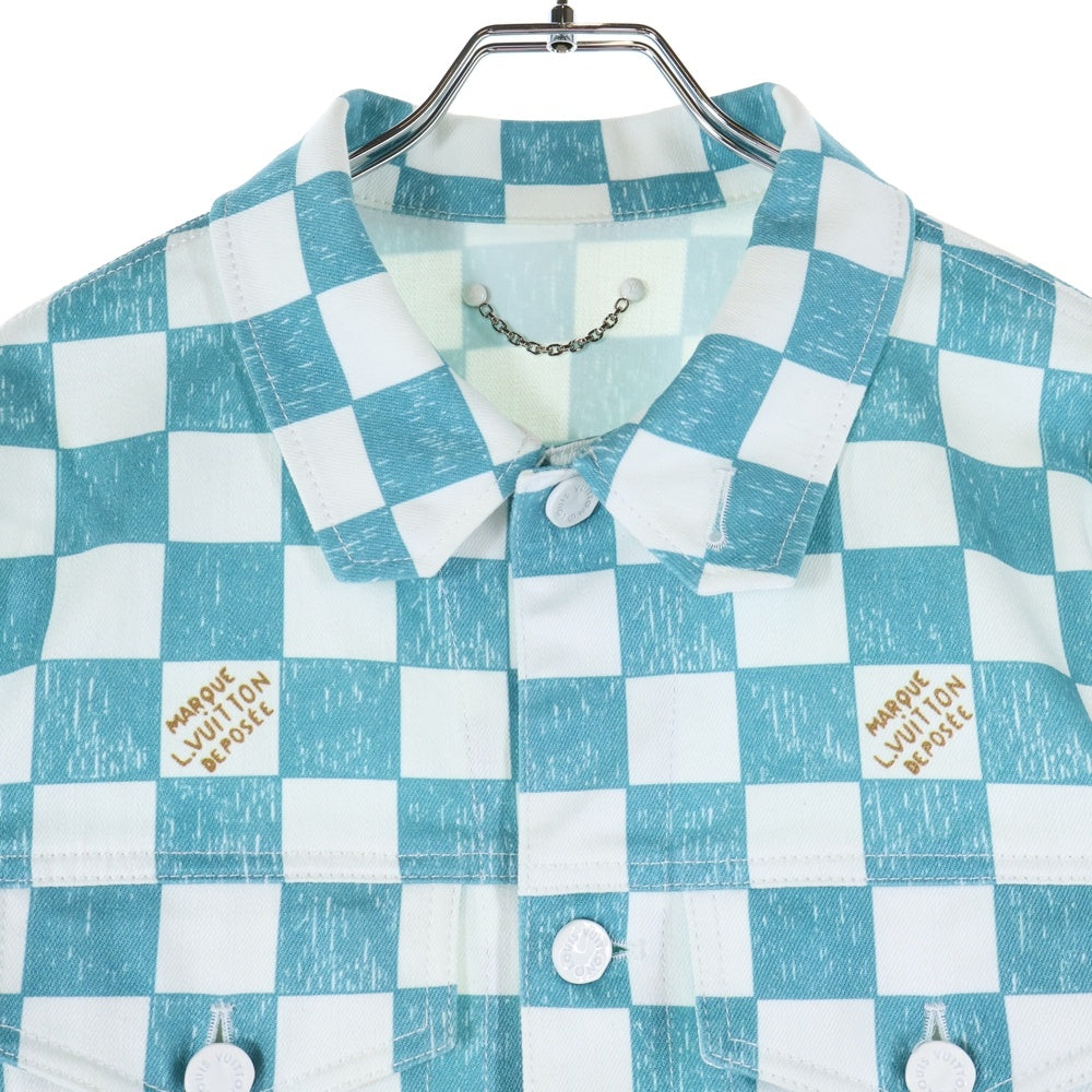 LOUIS VUITTON(ルイヴィトン) 21AW ダミエデニムチェッカートラッカー
