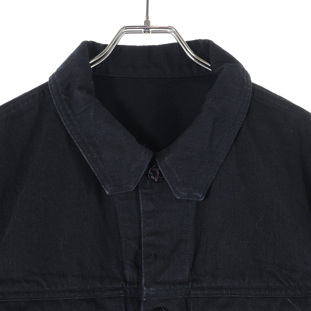 LOUIS VUITTON(ルイヴィトン) 19AW DNAパッチデニムトラッカージャケット RM192Q DKO HHA40W ブラック