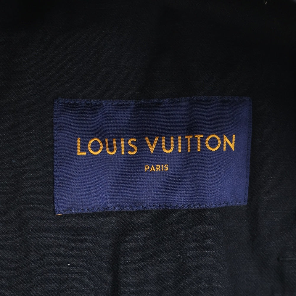 LOUIS VUITTON(ルイヴィトン) 19AW DNAパッチデニムトラッカージャケット RM192Q DKO HHA40W ブラック