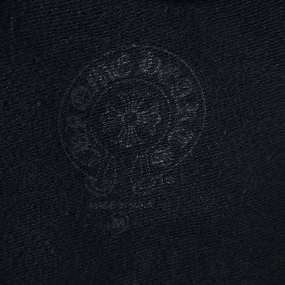 CHROME HEARTS(クロムハーツ) SWTSHRT HD ZIP CHプラス総柄プリントジップアップフーディーパーカー ブラック