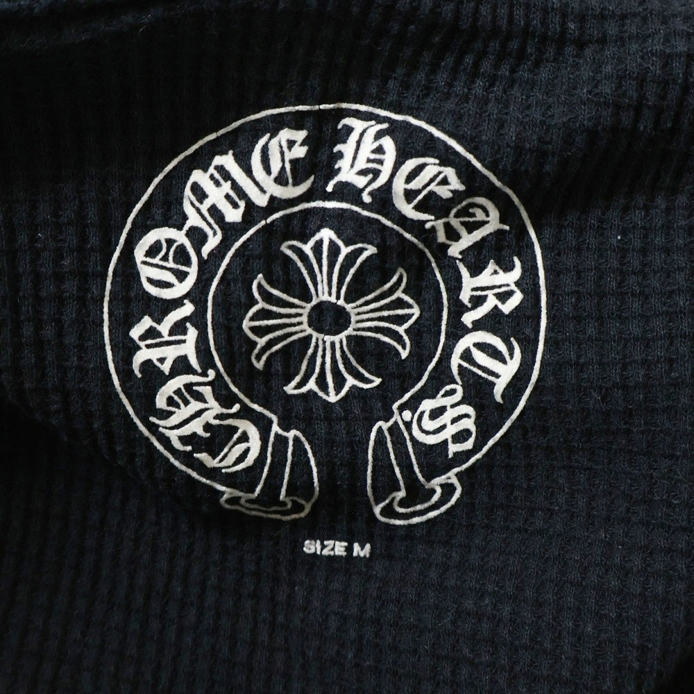 CHROME HEARTS(クロムハーツ) FOTI MAHALIA OLD オールド フォティ マハリアプリント裏地サーマルジップアップフーディーパーカー ブラック