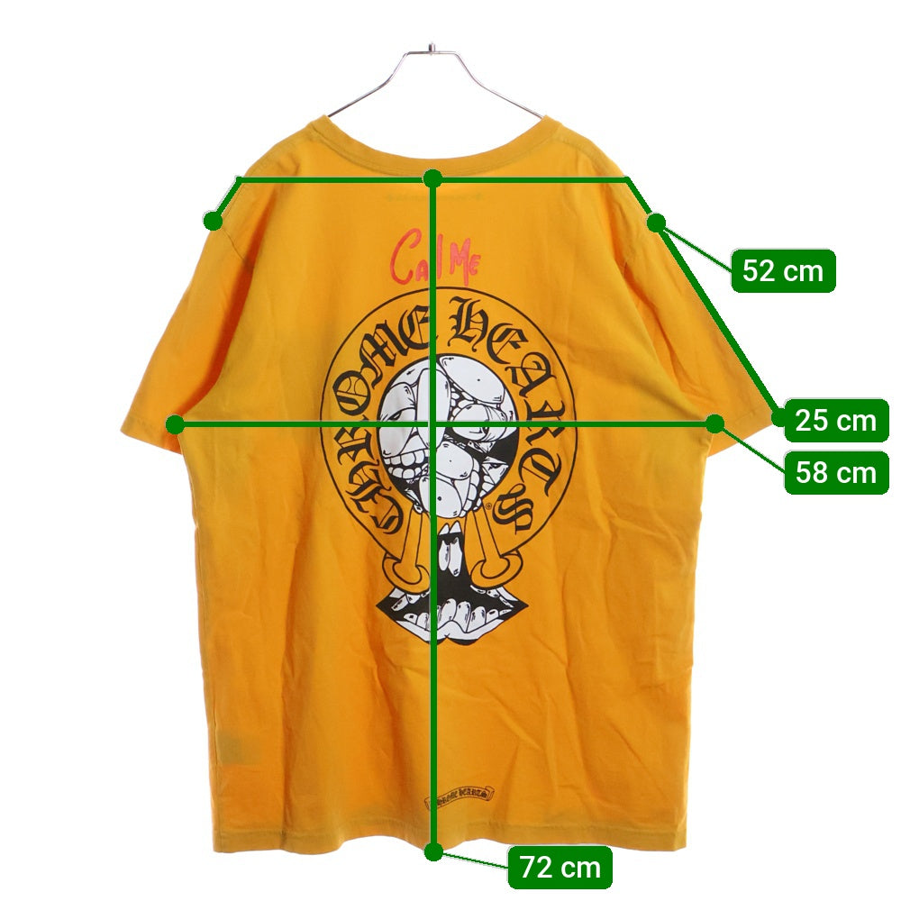 CHROME HEARTS(クロムハーツ) × MATTY BOY PPO mustard Tee Call Me