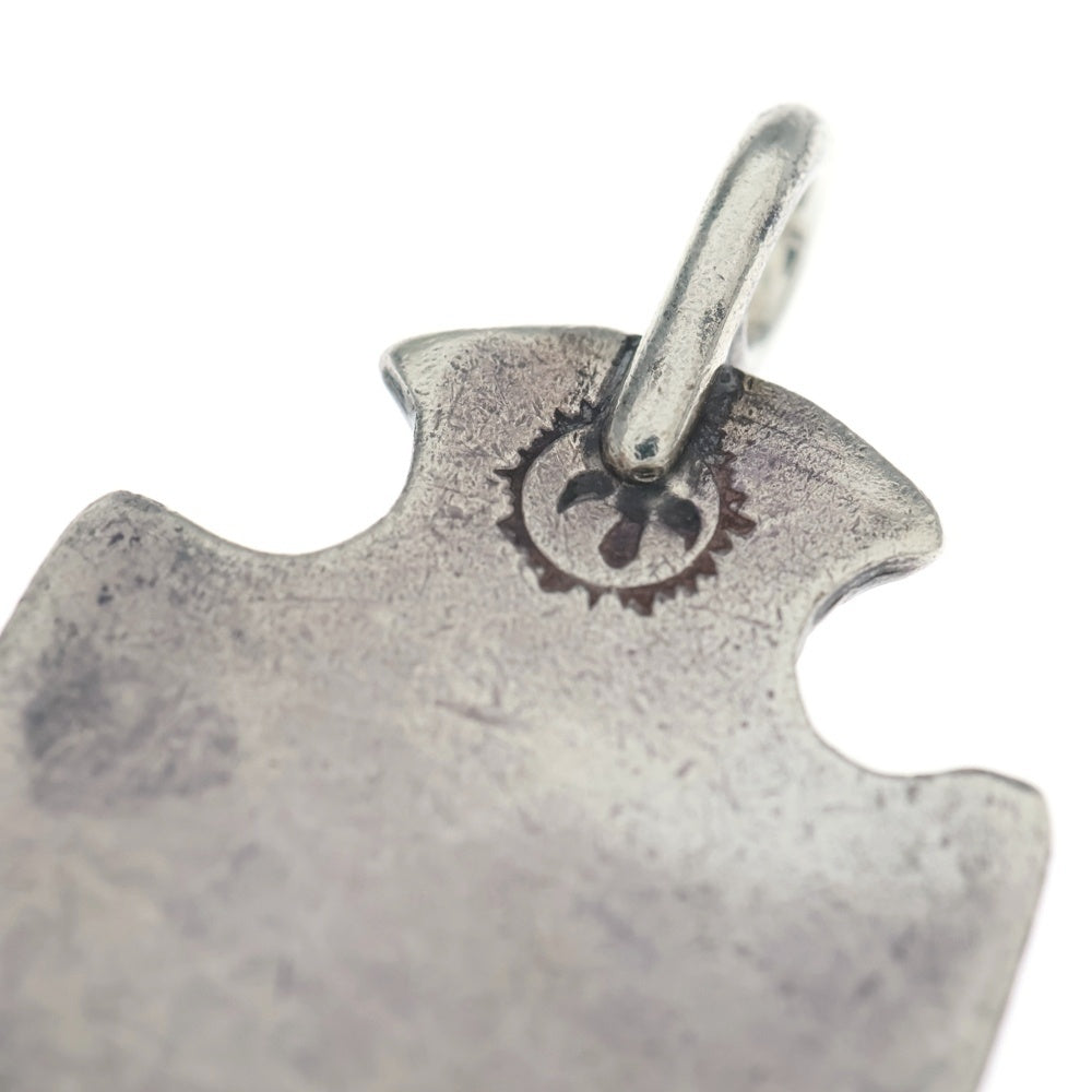 goro's(ゴローズ) 印台ズレ矢じり大 ペンダントトップ シルバー/ゴールド