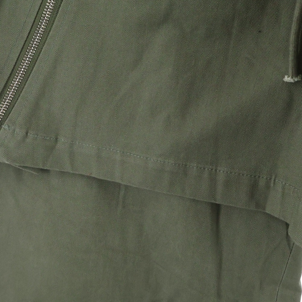 FFFPOSTALSERVICE トリプルエフポスタルサービス 25AW Double Layered Zip Trousers ダブルレイヤードトラウザーズパンツ FFFPSFW2518 グリーン FFFPOSTALSERVICE(トリプルエフポスタルサービス) 25AW Double Layered