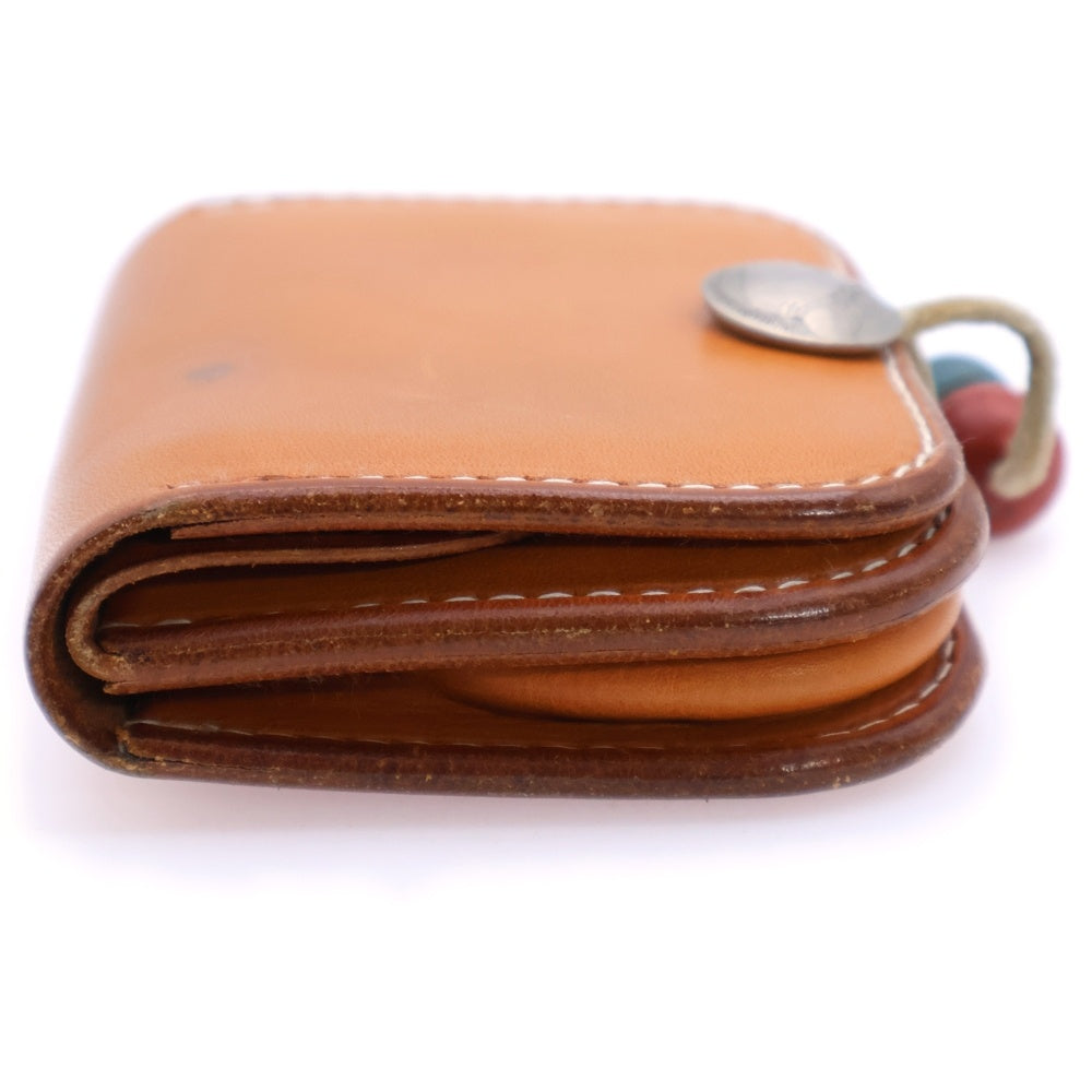 goro's(ゴローズ) 角型小銭入れシルバー ブラウン