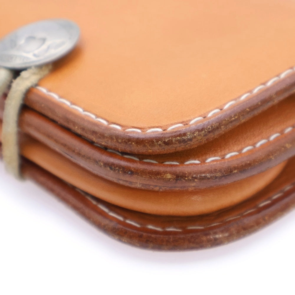 goro's(ゴローズ) 角型小銭入れシルバー ブラウン