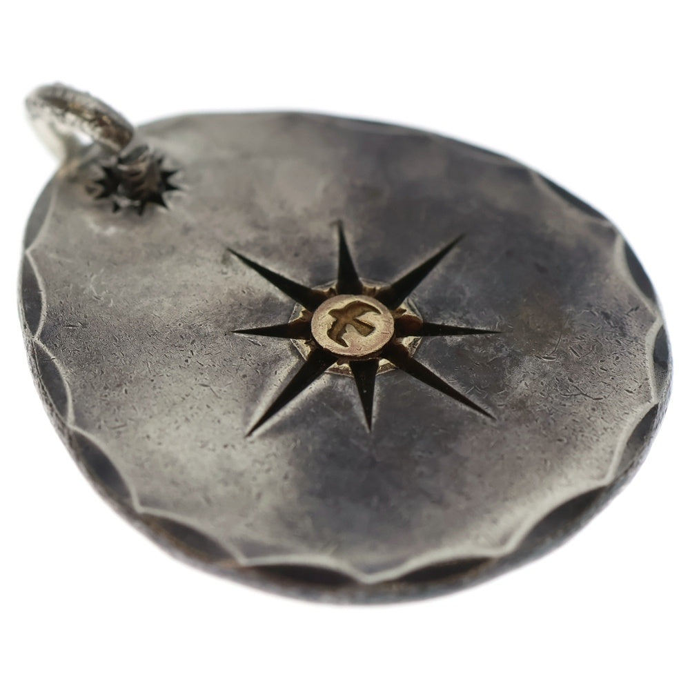 goro's(ゴローズ) たたきメタル大 ペンダントトップ シルバー/ゴールド