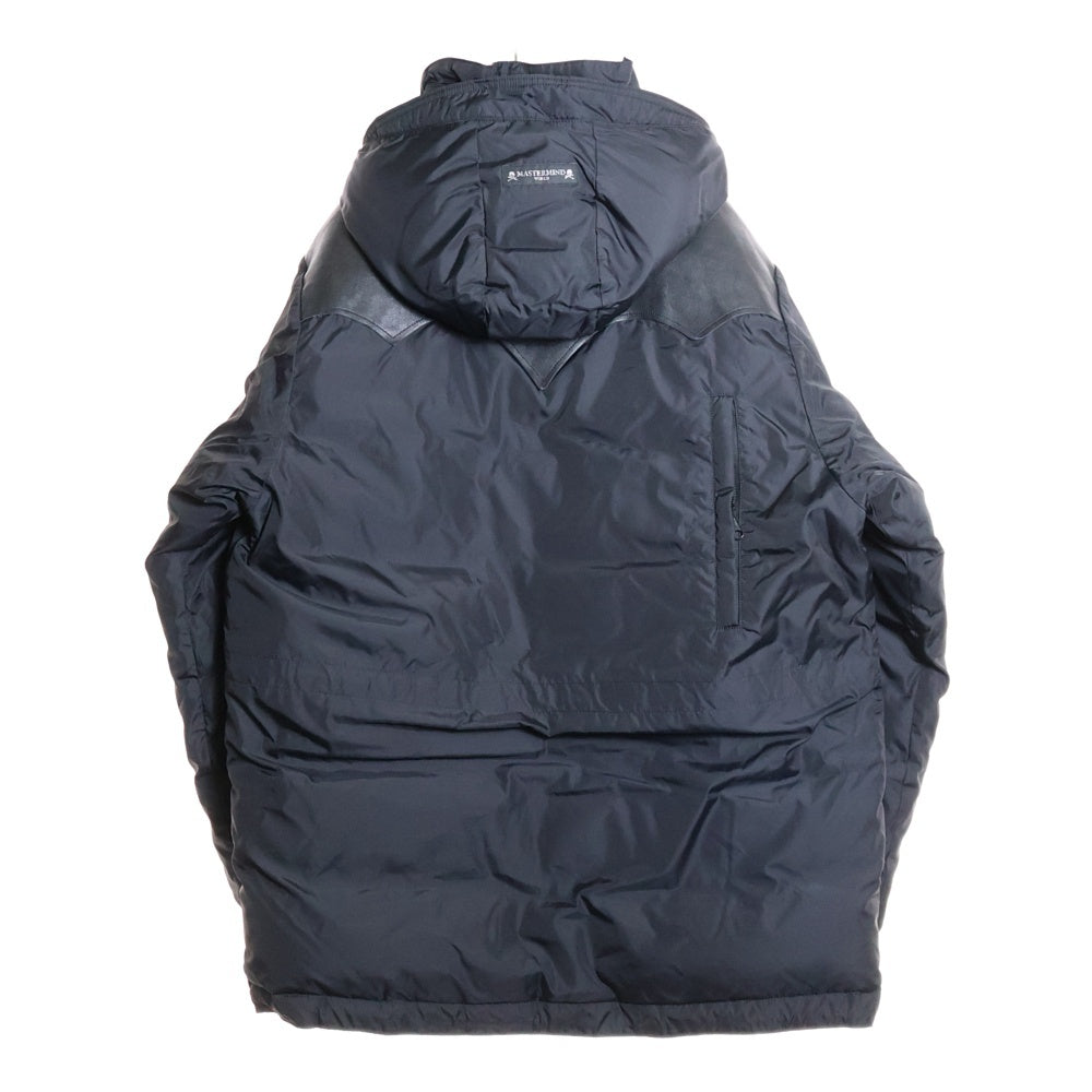 Rocky Mountain ×mastermind レザー切り替えダウンベスト ロッキーマウンテン × ジャーナル スタンダードの別注ダウンベストは