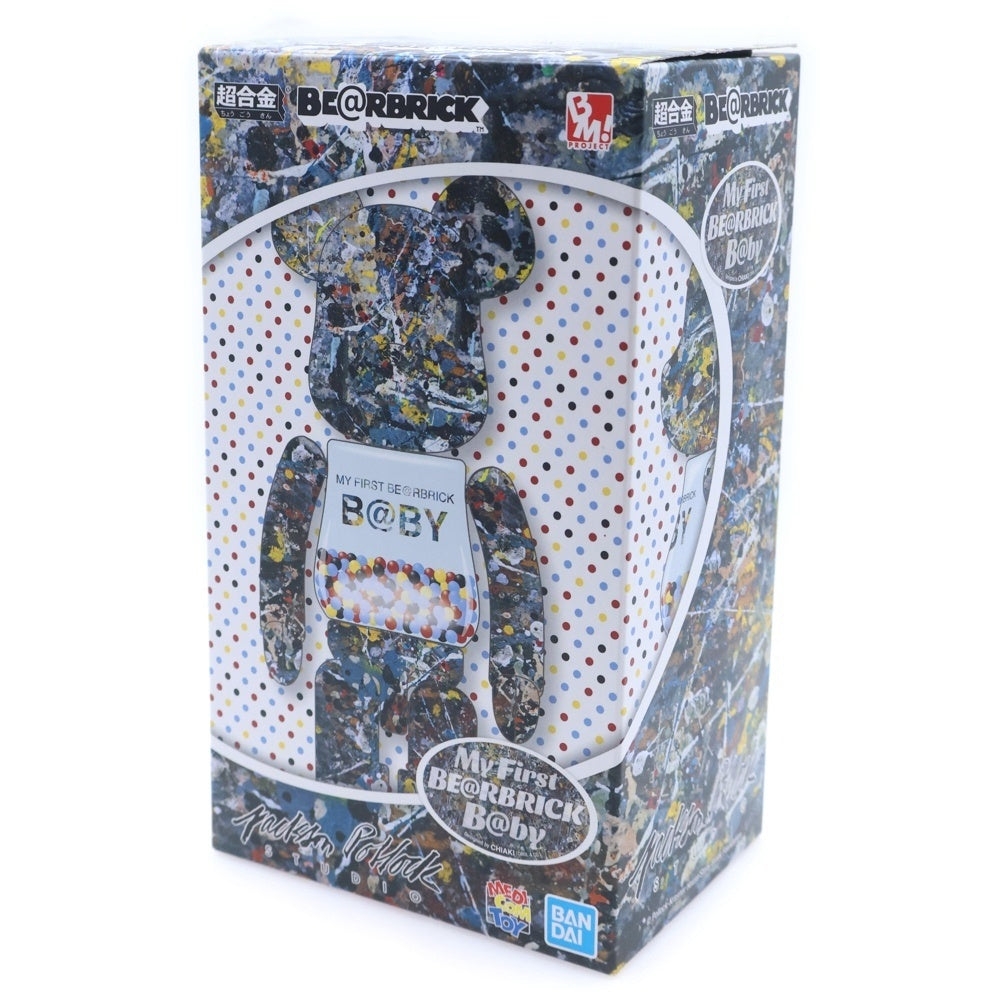 MEDICOM TOY(メディコムトイ) BE@RBRICK My First B@by Jackson Pollock studio 超合金 ベアブリック フィギュア 200%