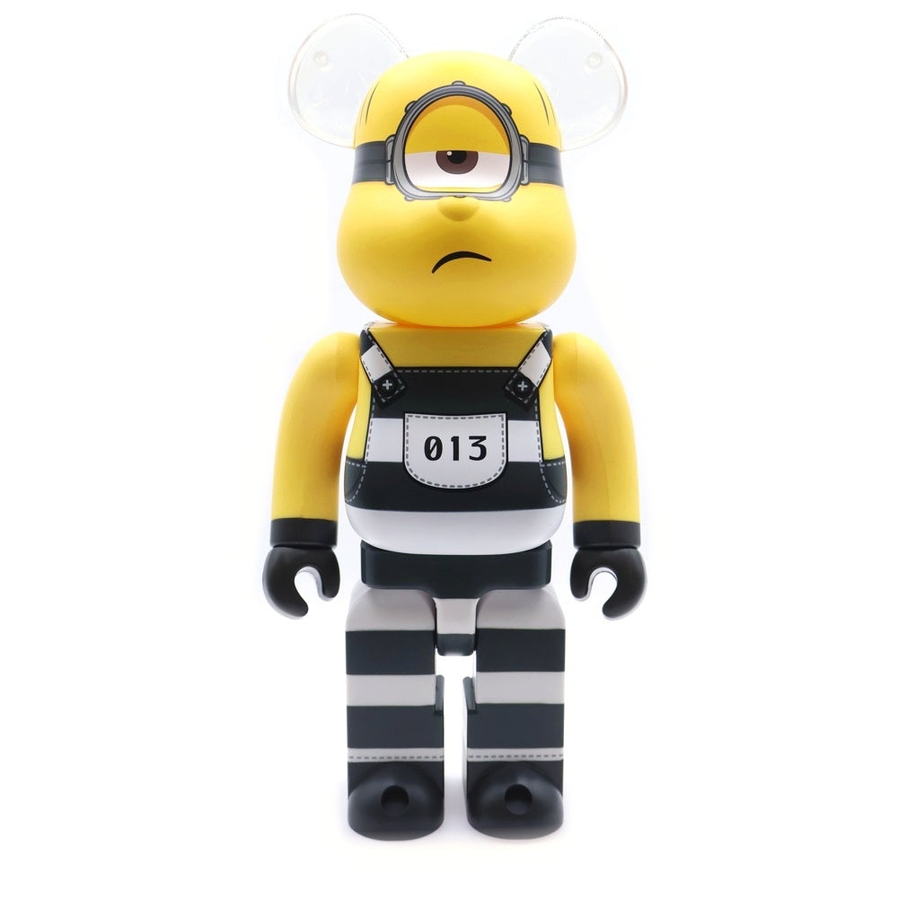 MEDICOM TOY(メディコムトイ) BE@RBRICK Minions Mel 400% ミニオンズ ベアブリック フィギュア イエロー/ブラック/ホワイト