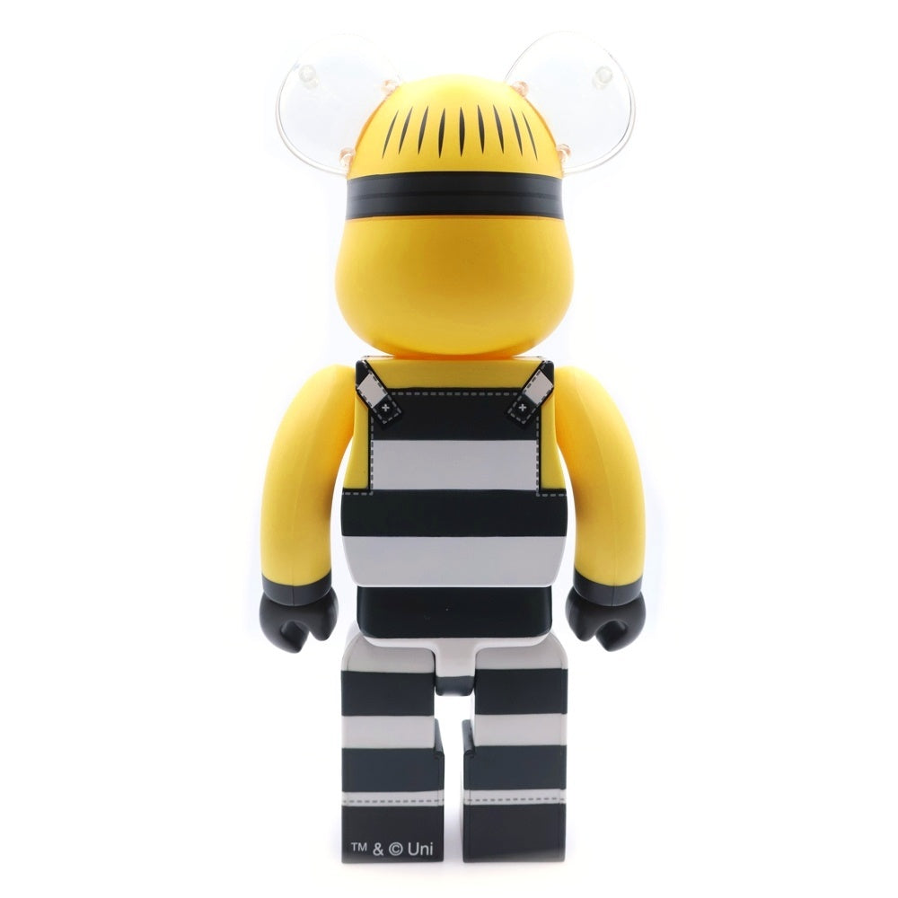 MEDICOM TOY(メディコムトイ) BE@RBRICK Minions Mel 400% ミニオンズ ベアブリック フィギュア イエロー/ブラック/ホワイト