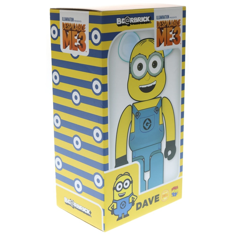 MEDICOM TOY(メディコムトイ) BE@RBRICK Minion Bob 400% ミニオン ボブ ベアブリック フィギュア イエロー/ブルー
