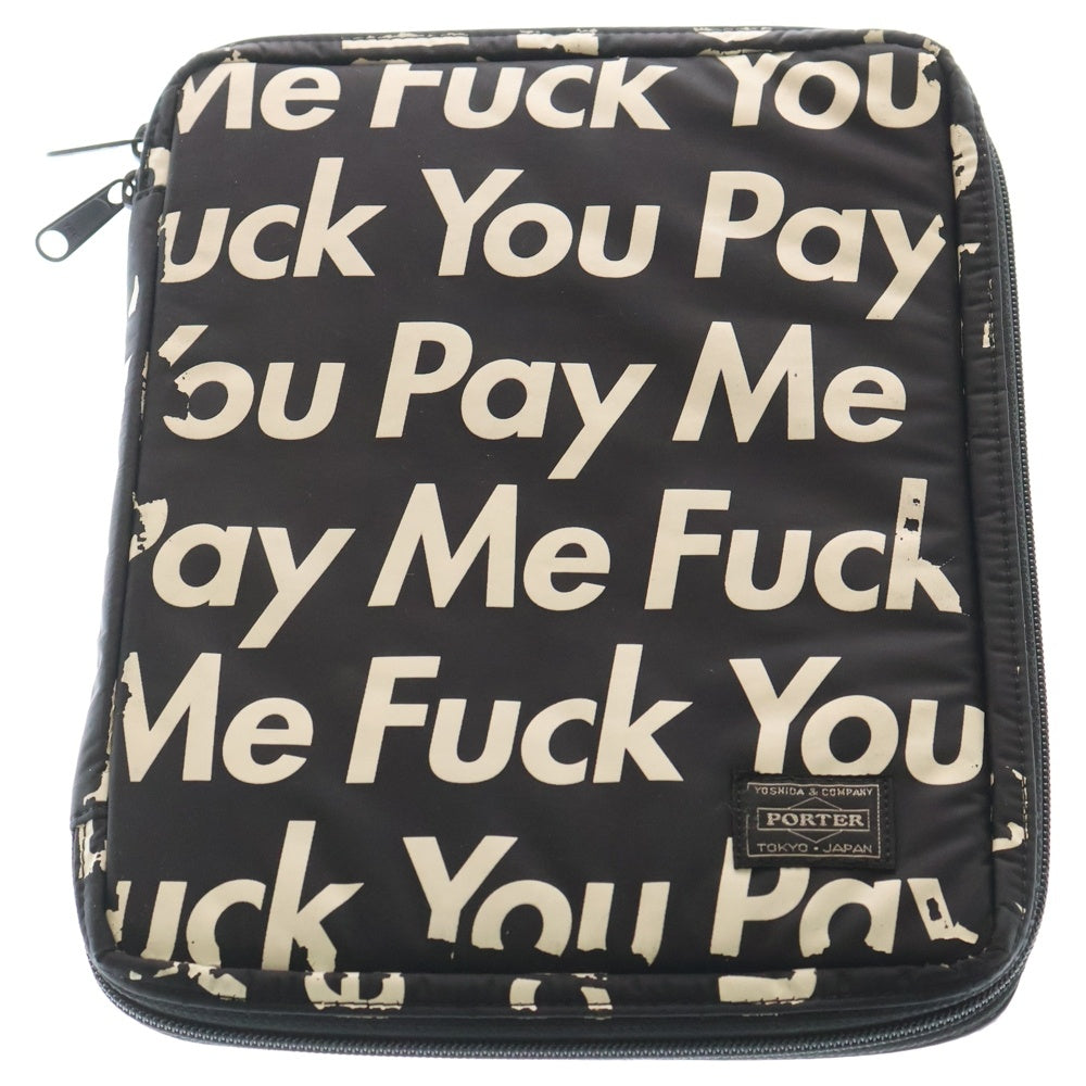 SUPREME(シュプリーム) POTER iPAD ケース ブラック
