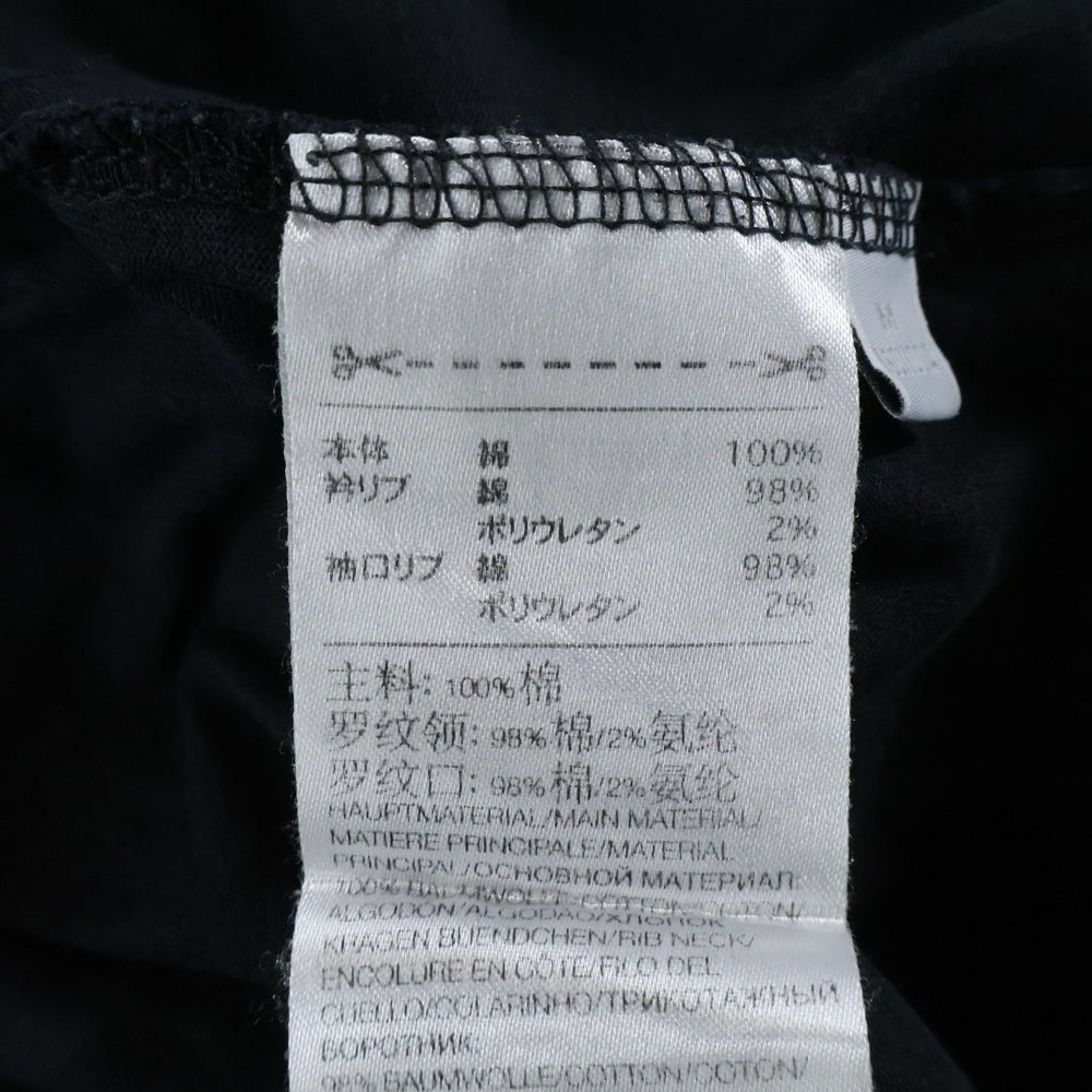Y-3(ワイスリー) バックグラフィックロゴ L/S TEE ロングTスリーブTシャツ ブラック IQ2146