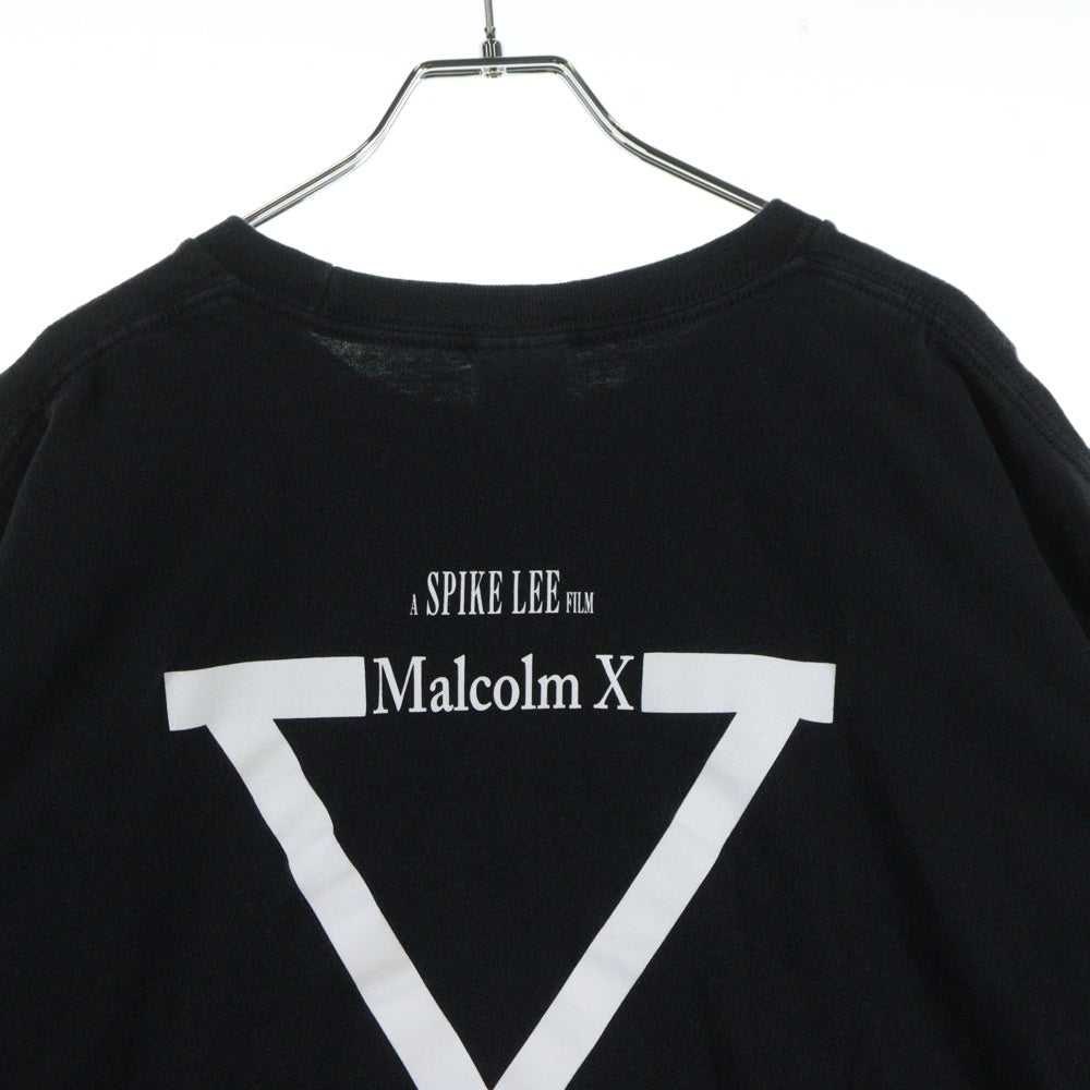 SUPREME(シュプリーム) x40Acres Malcolm バックロゴ クルーネック半袖Tシャツ ブラック