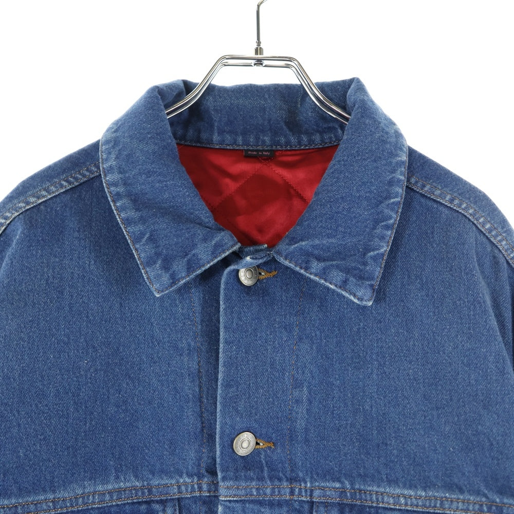 GUCCI(グッチ) 18SS BLIND FOR LOVE アニマルロゴエンブロイダリーデニムジャケット 489823 XRA22 インディゴブルー