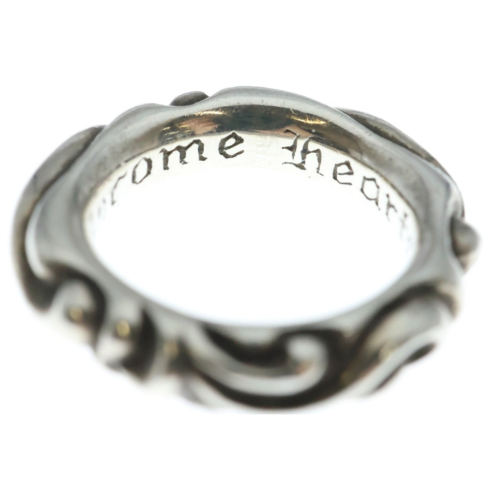 大幅値下 クロムハーツ Chrome Hearts シルバー スクロールバンド CHROME HEARTS(クロムハーツ) SCRL BAND スクロールバンド リング