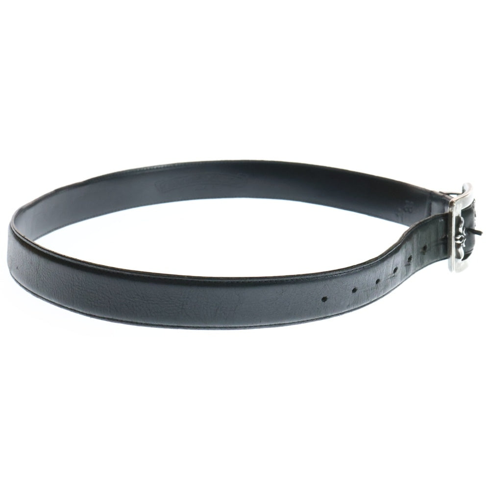 CHROME HEARTS(クロムハーツ) BLT 3PC OTJ 1.5 フィリグリーOTJバックルレザーベルト シルバー/ブラック